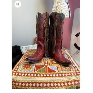 Corral fringe boots